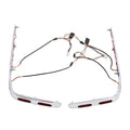 Saddlebag Trims Cover LED Red Lights Fit For Honda Goldwing GL1800 2001-2011