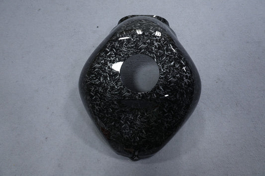 Forged Carbon Fiber Fuel Gas Tank Cover Fairing For Kawasaki Ninja ZX6R 2005 06