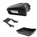 Chopped Trunk 2-Up Mount Rack Fit For Harley Touring Road Glide 1997-2008
