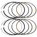 2PCS Piston Ring For Yamaha XV400 91-94 XVS400 Drag Star 96-17 XS400 82-84