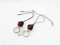 New Red Lenses Pilot Lights(PAIR) Suitable For Royal Enfield