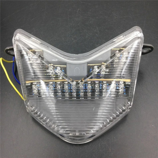 New LED Tail Light Fit Kawasaki Ninja ZX10R 2006-2007 ZX6R/Z750S 2005-2006 Clear