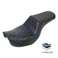 Gel Step-Up Driver Passenger Seat Fit For Harley Dyna Street Bob 2006-2017