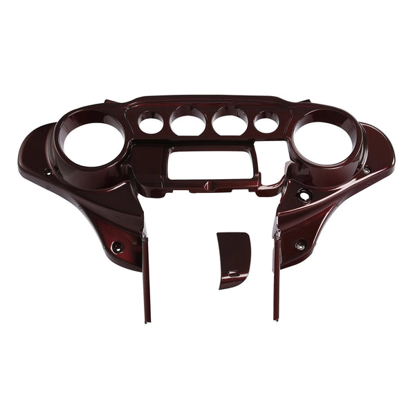 Inner Fairing Speedometer Cover Fit For Harley Street Glide 14-Up Twisted Cherry