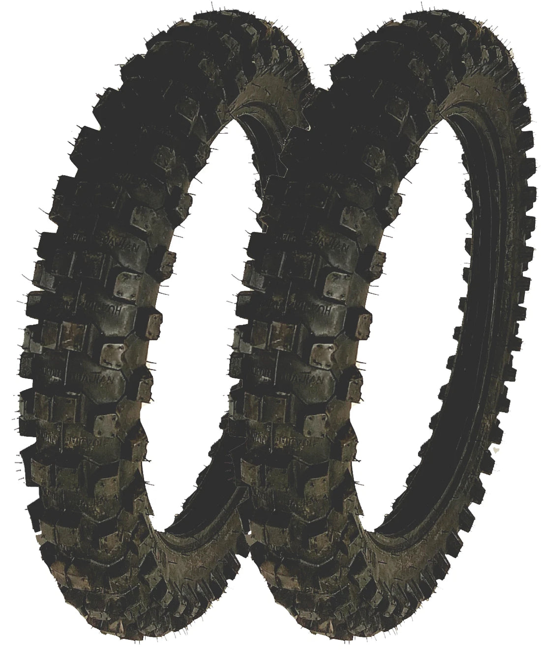 2 Pack 90/100-14 110CC 125CC 250CC Pitster Coolster Minibike Dirt Bike Tire Tyre