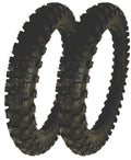 2 Pack 90/100-14 110CC 125CC 250CC Pitster Coolster Minibike Dirt Bike Tire Tyre