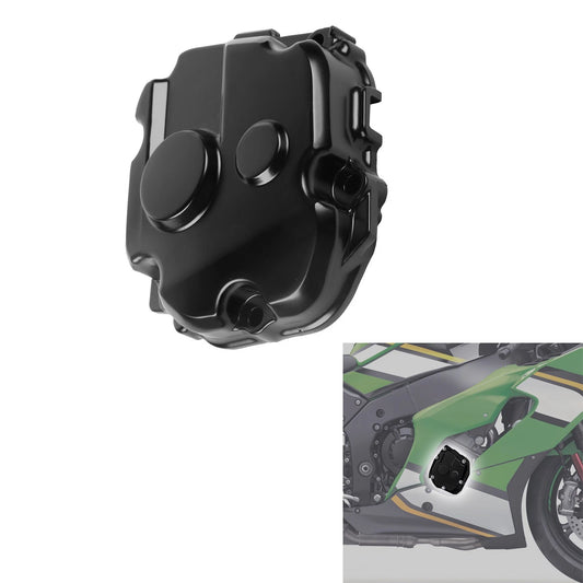 Black Aluminum Pulser Timing Engine Cover Fit For Kawasaki ZX10R ZX-10R 11-25 20