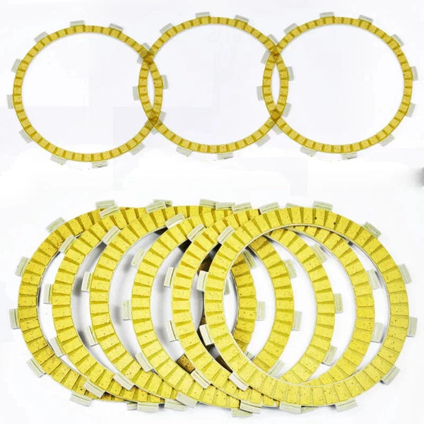 6+3Pcs Fibrous Clutch Discs Plates For Kawasaki Ninja H2 ZX1000 ZX1002 2017-2020