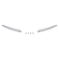 Chrome Split Windshield Windscreen Trims Fit For Harley Road Glide 2015-2023 16