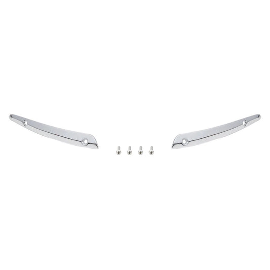 Chrome Split Windshield Windscreen Trims Fit For Harley Road Glide 2015-2023 16