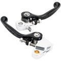 Tusk 21874600323a87-6a7815 Axis Folding Lever Set Short Black For Yamaha YZ250