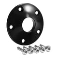 Dual Disc Front Wheel Hub Cap Cover Fit For Harley Touring non ABS 08-2023 Black