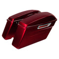 Hard Saddlebags Fit For Harley Touring Road Glide 2014-2024 Velocity Red Sunglo