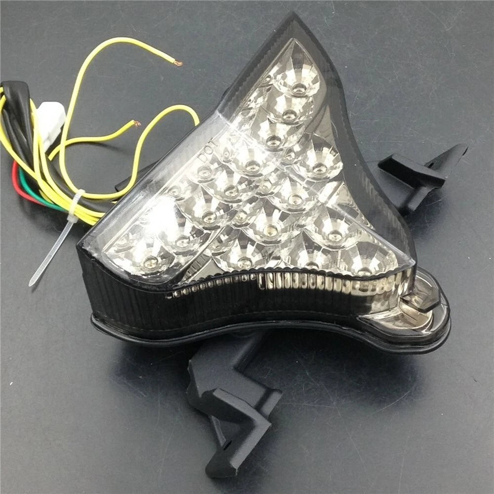 LED Brake Tail Light Smoke Integrated Turn Signal For Yamaha Yzf R1 2009-2014 13