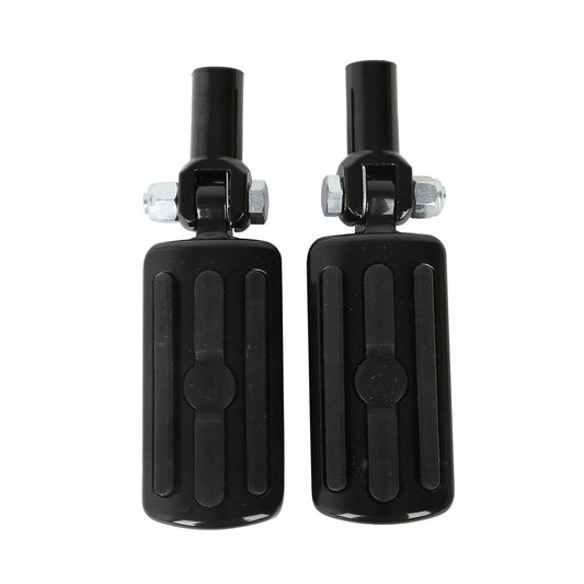 Rear Passenger Foot Pegs Clevis Mount Fit For Harley Softail Deluxe Flstn 00-06