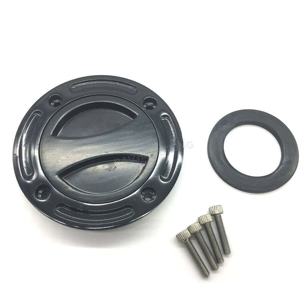 Black Keyless Fuel Tank Cap Fit for Suzuki Hayabusa GSX1300R 1999-2007 TL1000R