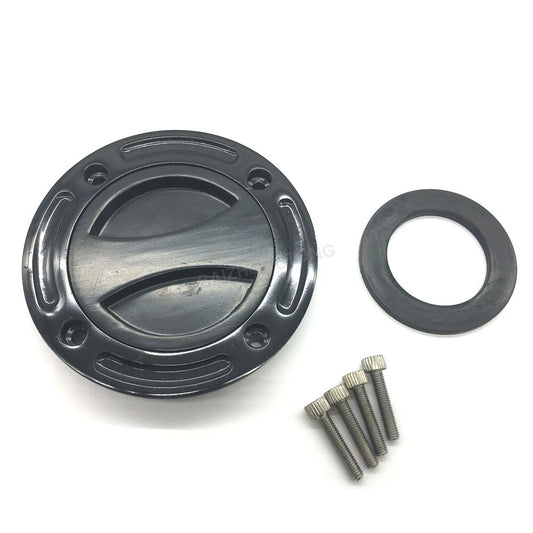 Black Keyless Fuel Tank Cap Fit for Suzuki Hayabusa GSX1300R 1999-2007 TL1000R