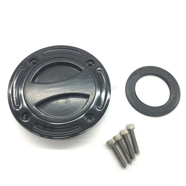 Black Keyless Fuel Tank Cap Fit for Suzuki Hayabusa GSX1300R 1999-2007 TL1000R