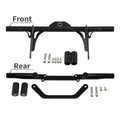 Front & Rear Highway Crash Bar Protectors Fit For Harley Dyna Mid-Controls 06-17