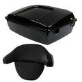 10.7'' Chopped Trunk Backrest Fit For Harley Touring Street Glide 97-13 US