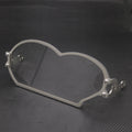 Silver Headlight Protector Guard Clear Lens Cover For BMW R1200GS 04-12