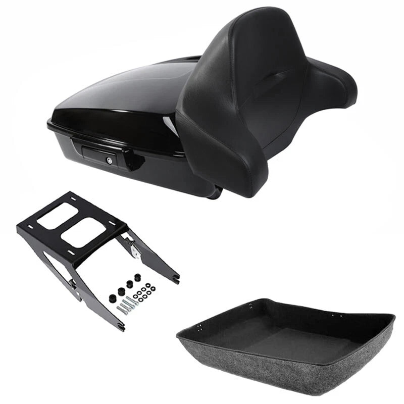 Chopped Trunk Backrest Mount Fit For Harley Sport Glide 2018-21 19