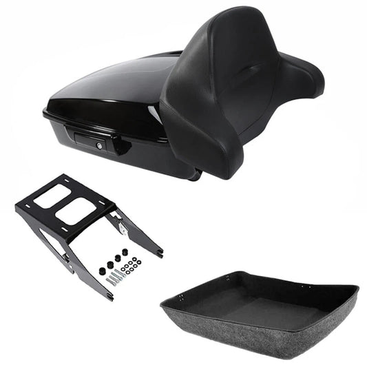Chopped Trunk Backrest Mount Fit For Harley Sport Glide 2018-21 19