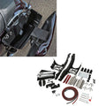 Saddle bag Latch Lids Hardware Cover Fit For Harley Touring Road King 2014-2024