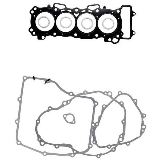 Engine Cylinder Crankcase Cover Gasket Kit for Honda CBR600F4 CBR600F4I 01-06