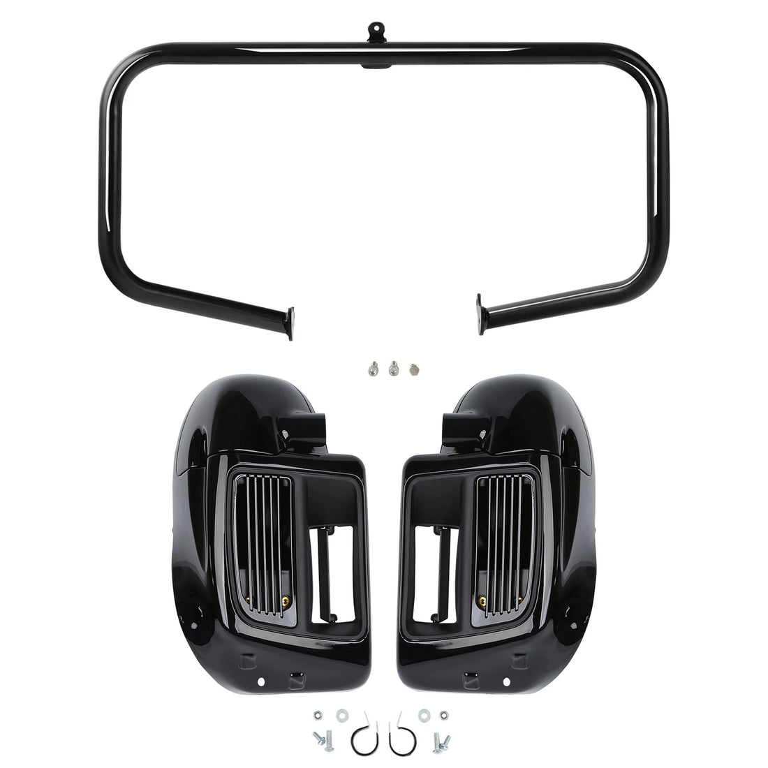 Lower Vented Fairings Water-Cooled Engine Guard Fit For Harley Road Glide 14-24