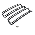 Black Top Hard Saddlebag Lid Rack Rail Guard Fit For Harley Road Glide 1994-2013