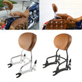 12" Backrest Sissy Bar Pad Fits For Indian Chief Vintage 2014-2018 Chrome/Black