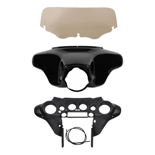 Batwing Inner & Outer Fairing Windshield Fit For Harley Electra Glide 1996-2013