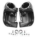 6.5“ Speaker Pods +Lower Vented Leg Fairings Glove Box Fit For Harley Touring