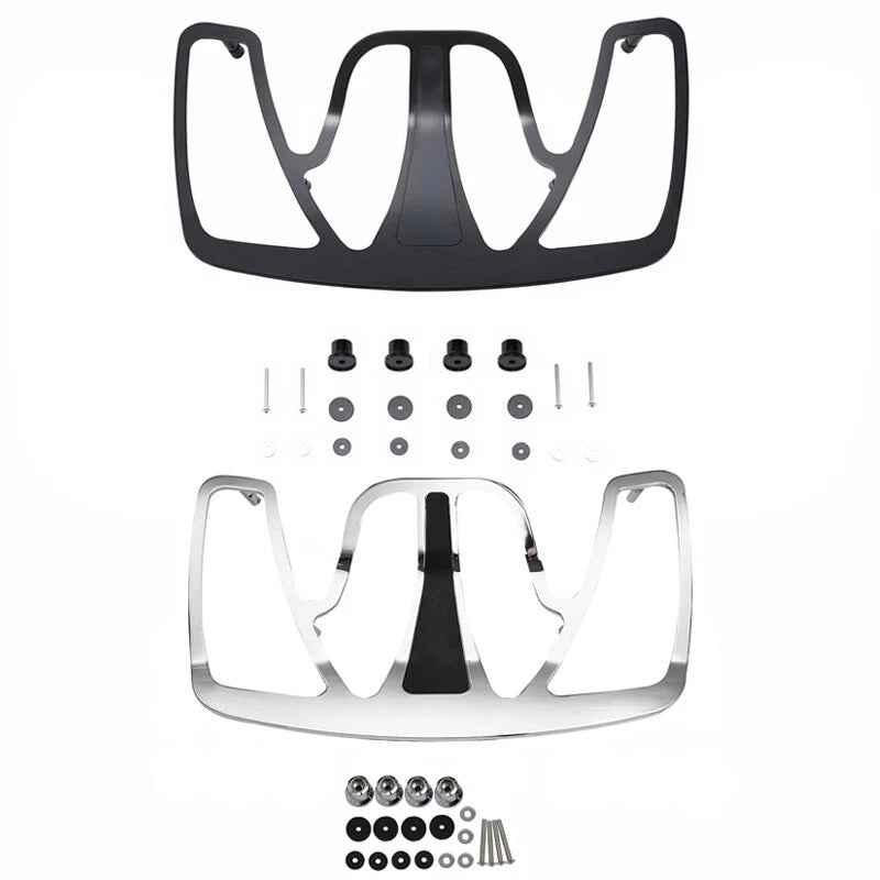 Black/Chrome Trunk Top Luggage Rack Fit For Honda Goldwing 1800 GL1800 2001-2017