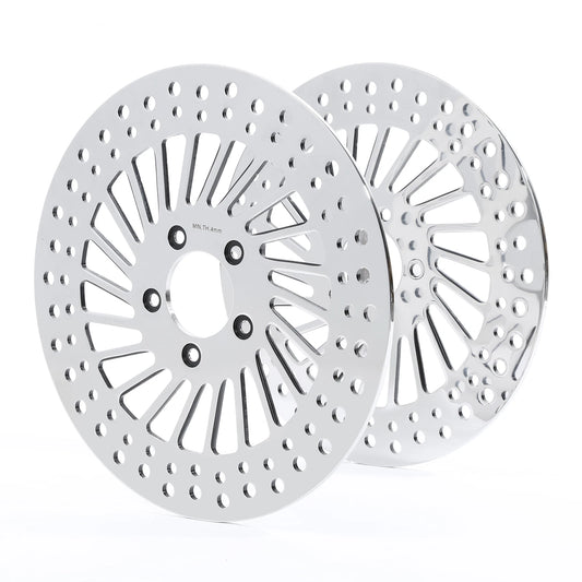 11.5" Front Left Right Dual Brake Rotor Fit For Harley Touring Road King 00-07
