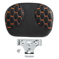 Passenger Sissy Bar Backrest Pad Fit For Harley Touring Electra Road King Glide