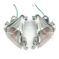 Clear Front Turn Signal Light Assembly Fit For Kawasaki Ninja ZX10R 2004-2005