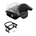 Chopped Trunk Backrest Mount Rack Fit For Harley Electra Glide 1997-2008
