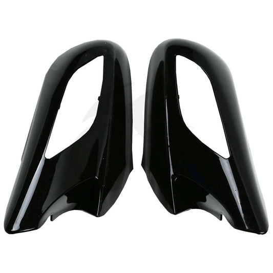 Black ABS Rear View Mirror Covers Cowl Fit For Honda ST1300 ST 1300 2002-2011 03