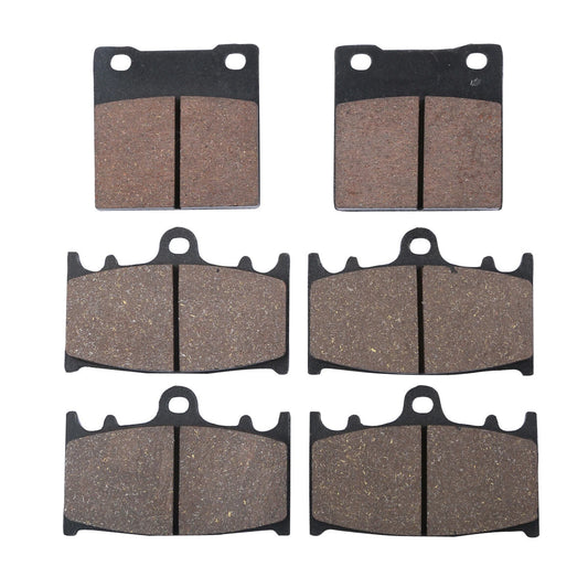 Front+Rear Brake Pads Fit For Suzuki GSXR600 97-03 GSXR750 00-03 TL 1000 S 97-01