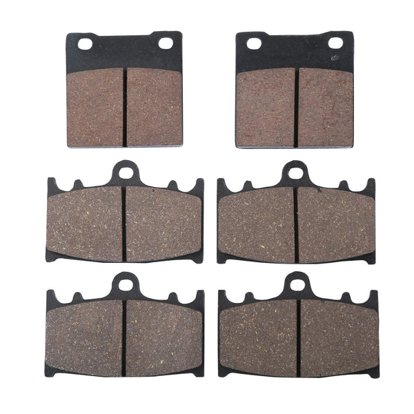 Front+Rear Brake Pads Fit For Suzuki GSXR600 97-03 GSXR750 00-03 TL 1000 S 97-01