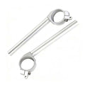 Fit For Yamaha Yzf R6 2006-2015 2016 Silver Motorcycle Grips Clip Ons Handlebar