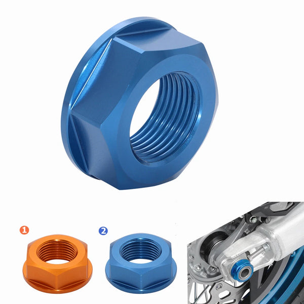 Motorcycle M20 Rear Wheel Axle Shaft Lock Nut Screw Rim For Yamaha YZ WR 125 250