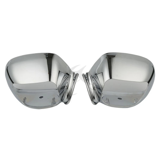 Chrome Rear-View Mirrors Cover Fit For Honda Goldwing GL1800 2001-2017 2002 2003