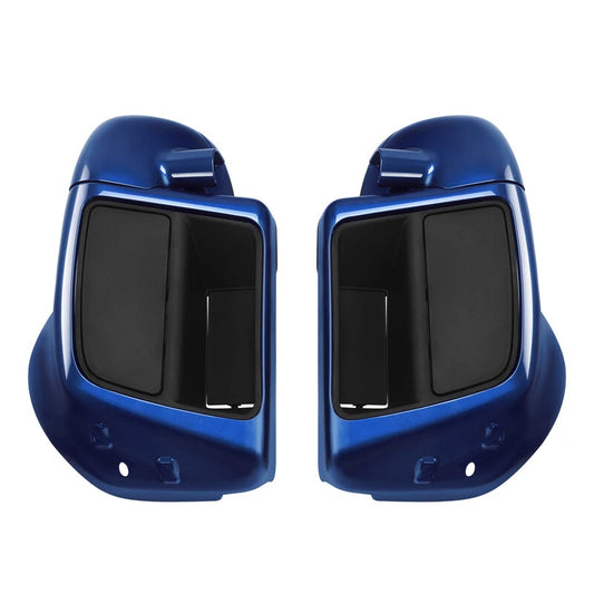 Lower Vented Fairing Fit For Harley Touring Road King Glide 14-24 Superior Blue