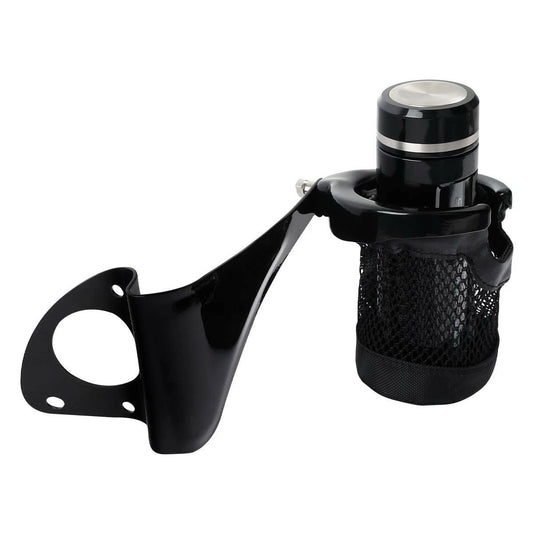 Rear Passenger Drink Cup Holder Fit For Harley Electra Glide 2014-20123