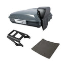Razor Trunk Pad Mount Rack Fit For Harley Cvo Road Glide 09-13 Gunship Gray
