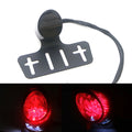 New Smoke LED Rear License Tail Brake Light Lamp For Bobber Chopper Cafe Racer