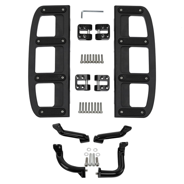 Driver Footboards Floorboards Mount Bracket Fit For Harley Street Glide 2014-24